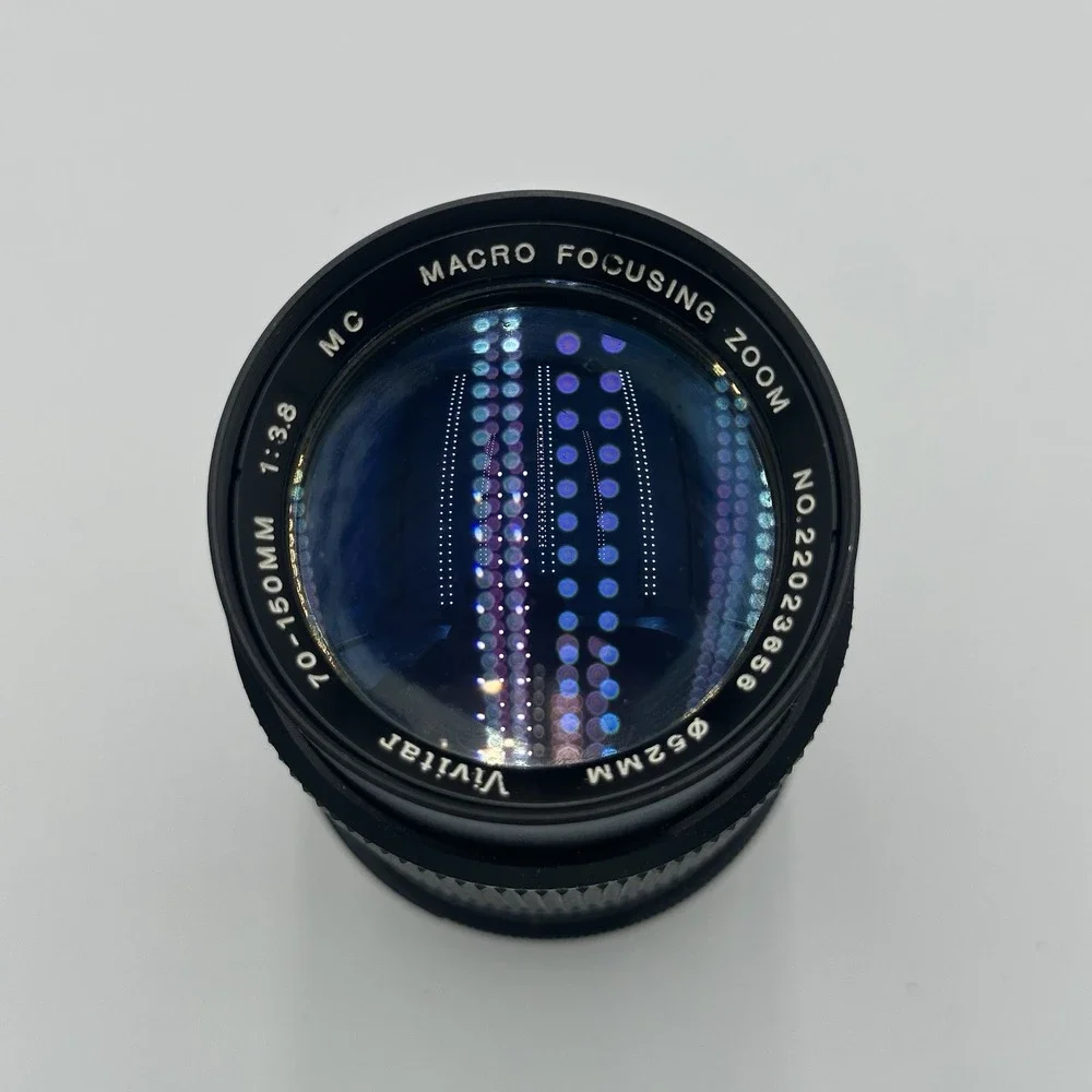 Vivitar Macro Focusing Zoom Lens 70mm-150mm 1:3.8 No. 22023656